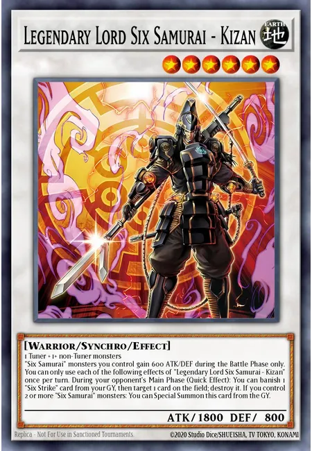 Legendary Lord Six Samurai - Kizan