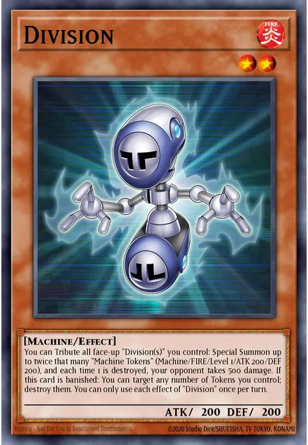 Division · Battles of Legend: Terminal Revenge