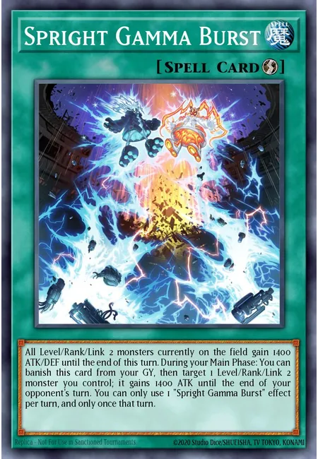 Explosão Gama Spright · Battles of Legend: Terminal Revenge