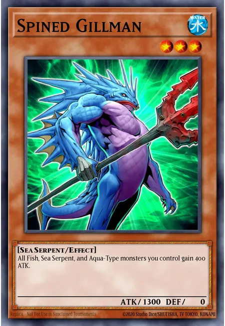 Guillman com Espinhos · Realm of the Sea Emperor Structure Deck