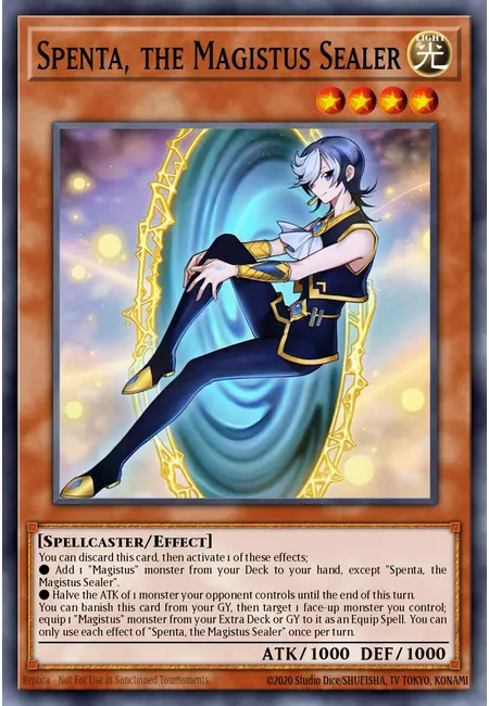 Spenta, the Magistus Sealer