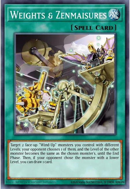 Weights & Zenmaisures · Order of Chaos