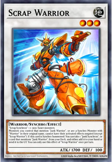 Scrap Warrior · Legendary 5D's Decks