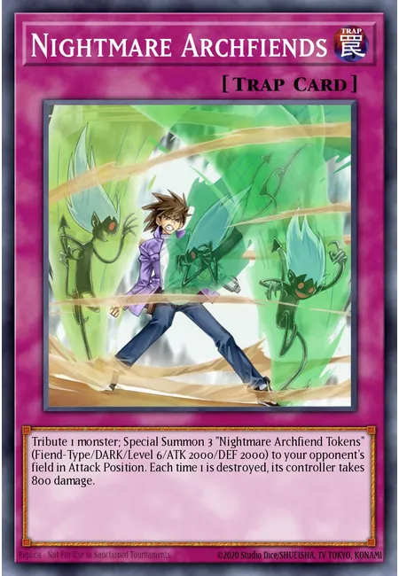 Nightmare Archfiends · Dinosmasher's Fury Structure Deck