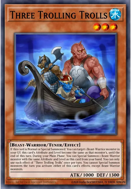 Three Trolling Trolls · Flames of Destruction