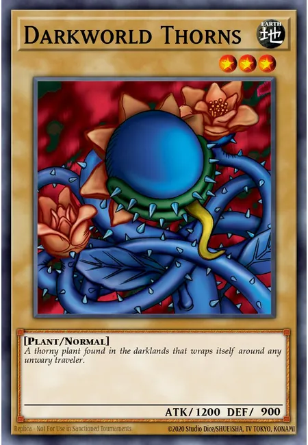 Darkworld Thorns · Legend of Blue Eyes White Dragon