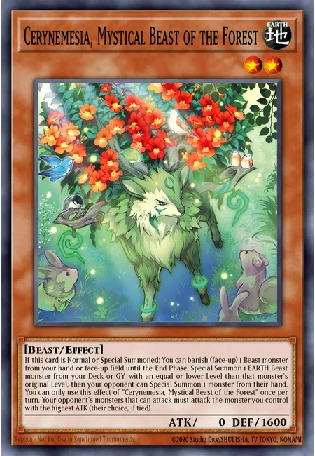 Cerynemesia, Mystical Beast of the Forest