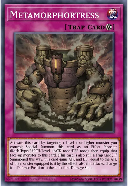 Metamorphortress · Yu-Gi-Oh! The Dark Side of Dimensions Movie Pack