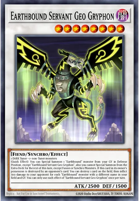 Earthbound Servant Geo Gryphon · Maze of Millennia