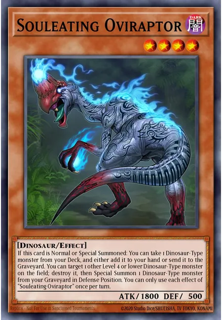Souleating Oviraptor · Dinosmasher's Fury Structure Deck