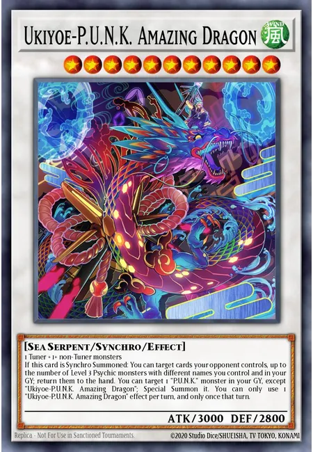 Ukiyoe-P.U.N.K. Amazing Dragon