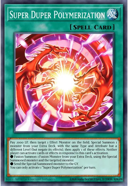 Super Duper Polymerization · Blazing Dominion