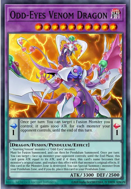 Odd-Eyes Venom Dragon · Battles of Legend: Light's Revenge