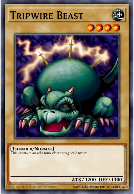 Tripwire Beast · Legend of Blue Eyes White Dragon