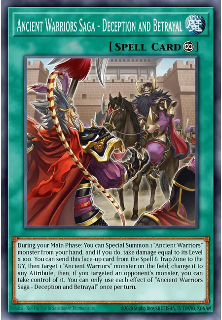 Ancient Warriors Saga - Deception and Betrayal