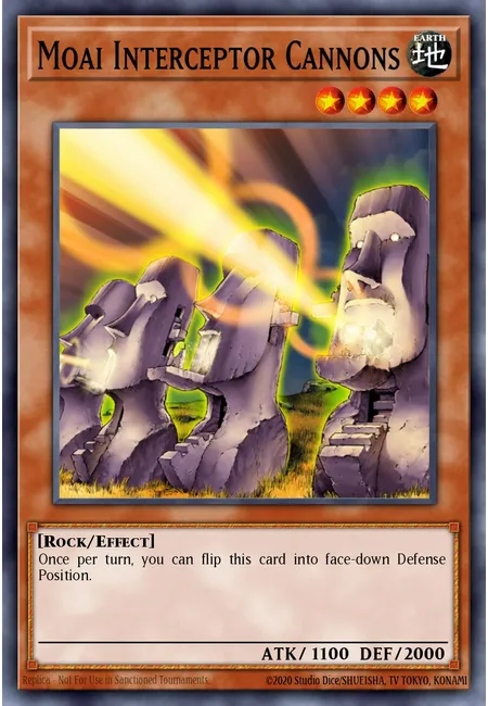 Moai Interceptor Cannons