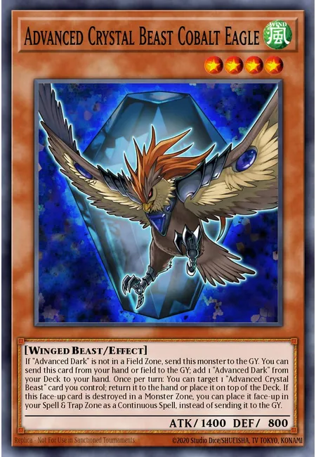 Advanced Crystal Beast Cobalt Eagle · Battles of Legend: Crystal Revenge