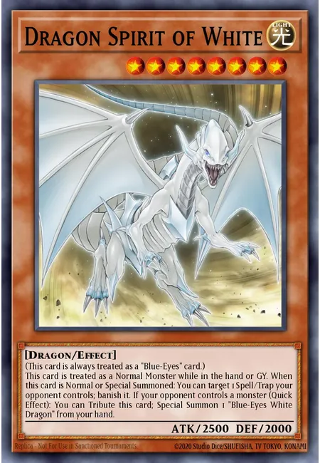 Dragon Spirit of White