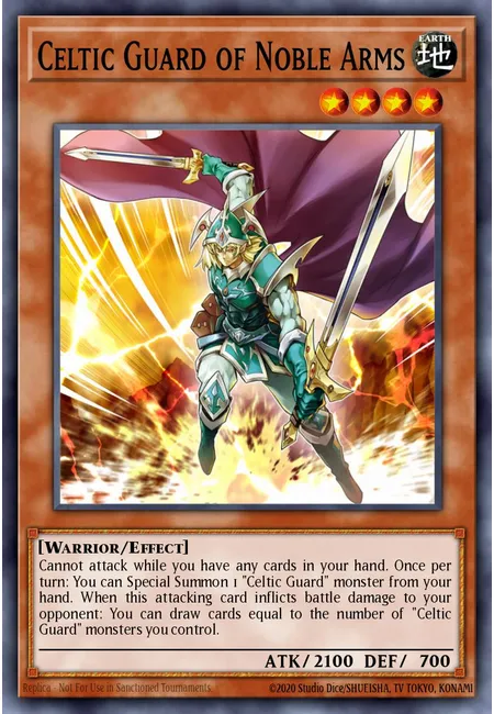 Guarda Celta das Armas Nobres · Yu-Gi-Oh! The Dark Side of Dimensions Movie Pack: Gold Edition