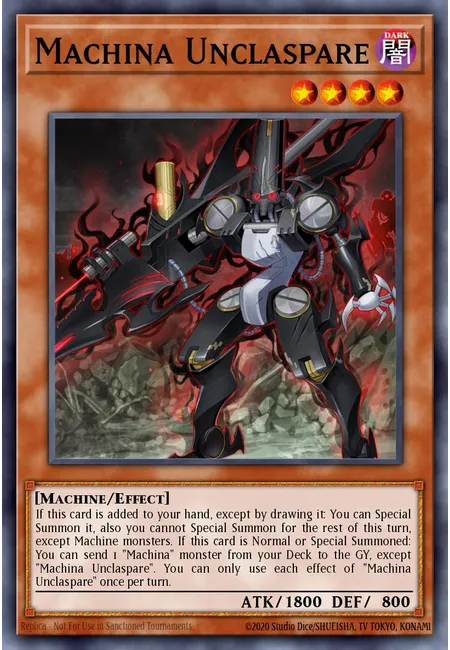 Machina Unclaspare