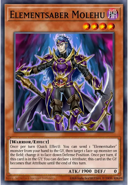 Elementsaber Molehu · Flames of Destruction