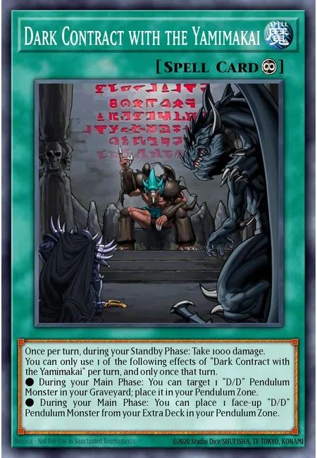Dark Contract with the Yamimakai
