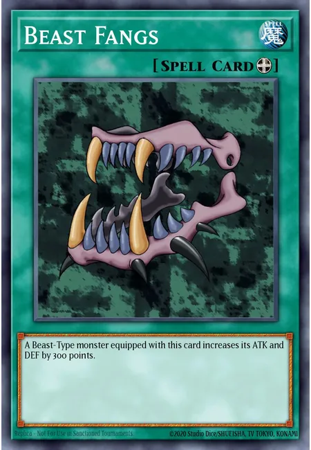 Beast Fangs · Legend of Blue Eyes White Dragon