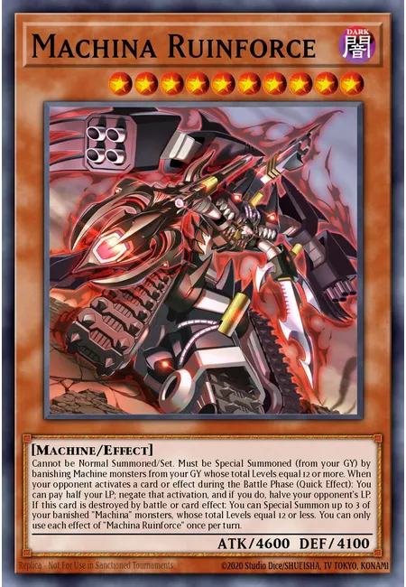 Machina Ruinforce · Burst of Destiny