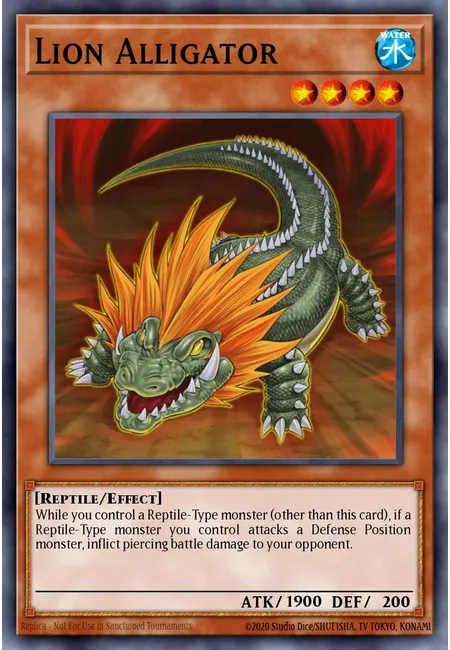 Lion Alligator · Legendary Collection 2: The Duel Academy Years