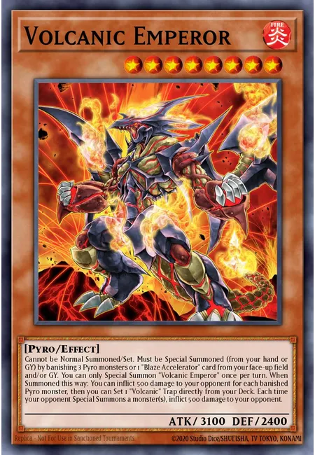 Volcanic Emperor · Legendary Duelists: Soulburning Volcano