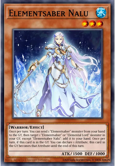 Elementsaber Nalu · Flames of Destruction