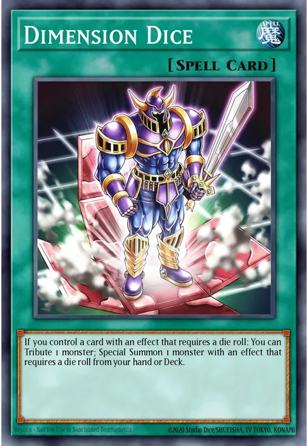 Dimension Dice · Battles of Legend: Crystal Revenge