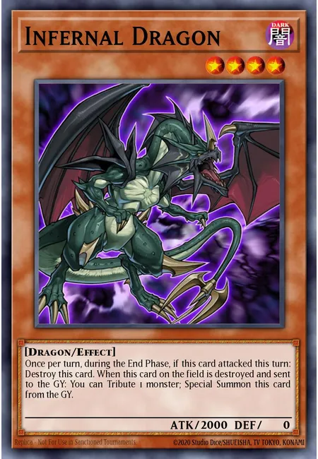 Infernal Dragon · Structure Deck: Lair of Darkness