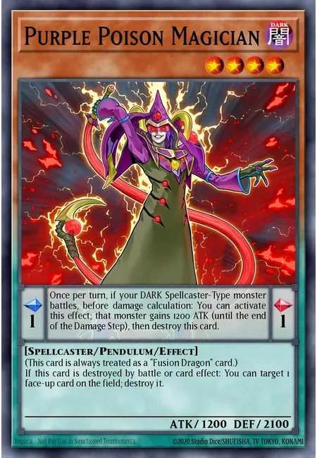 Purple Poison Magician
