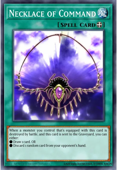 Colar do Comando · Structure Deck: Blaze of Destruction