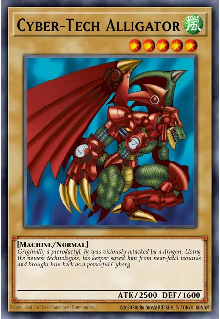 Cyber-Tech Alligator · Starter Deck: Yu-Gi-Oh! 5D's 2009
