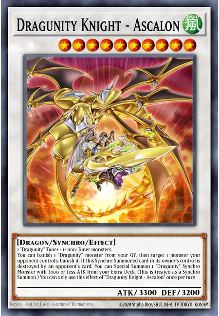 Dragunity Knight - Ascalon · Battles of Legend: Glorious Gallery