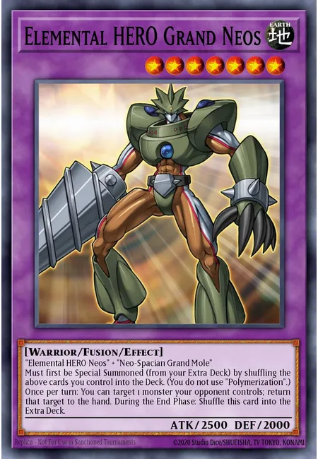 Elemental HERO Grand Neos · Strike of Neos