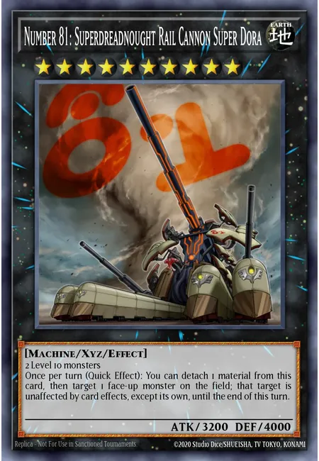 Number 81: Superdreadnought Rail Cannon Super Dora