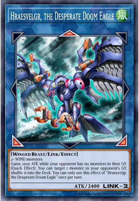 Hraesvelgr, the Desperate Doom Eagle · 2020 Tin of Lost Memories Mega Pack