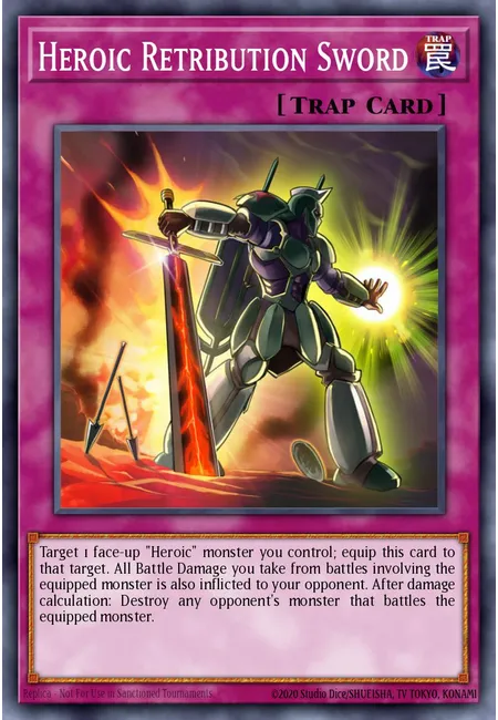Heroic Retribution Sword · OTS Tournament Pack 19 (POR)