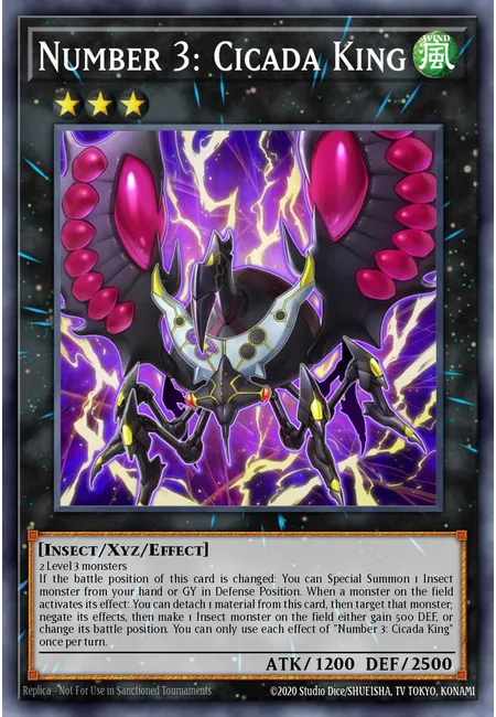 Number 3: Cicada King · Battles of Legend: Armageddon