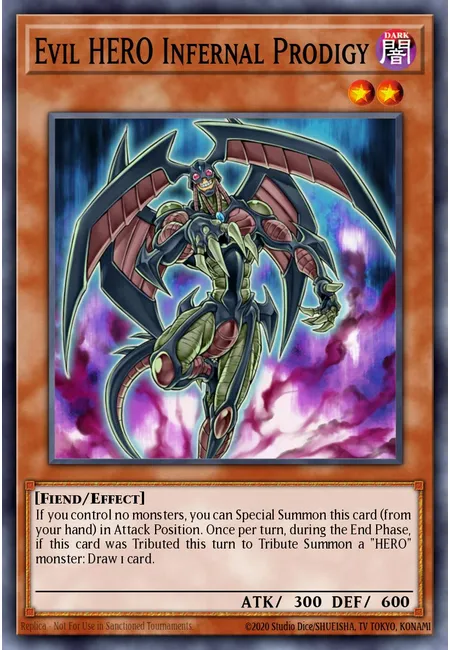 Evil HERO Infernal Prodigy · Duelist Pack: Jaden Yuki 3