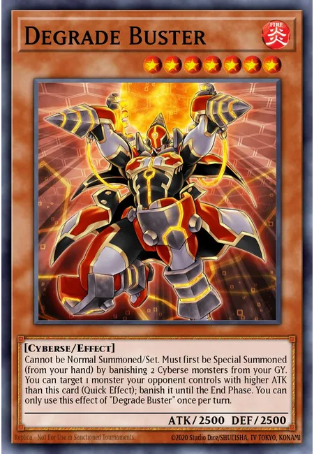 Degrade Buster · Flames of Destruction