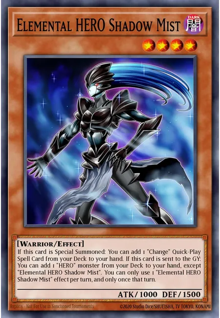 Elemental HERO Shadow Mist
