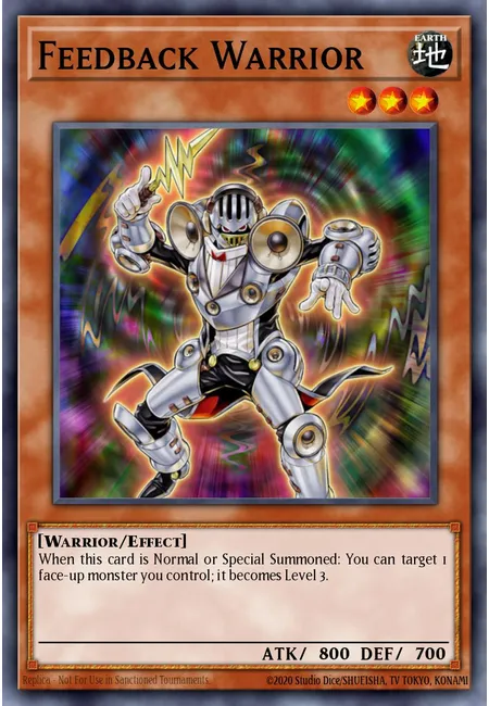 Feedback Warrior · Starter Deck: Xyz Symphony