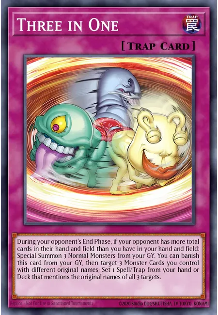 Three in One · The Infinite Forbidden