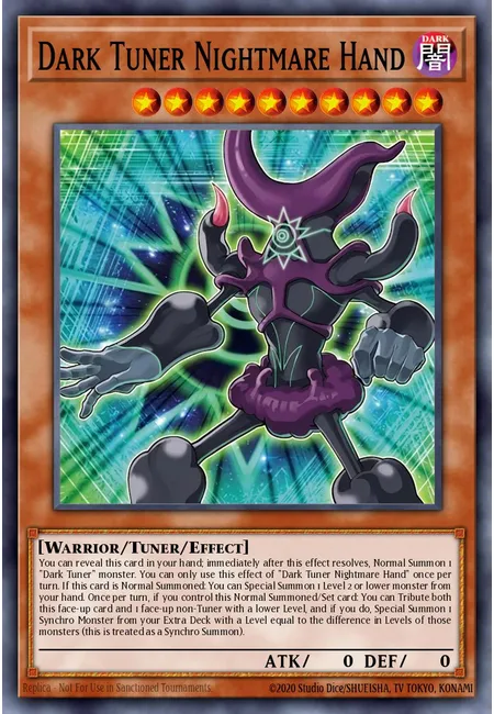 Dark Tuner Nightmare Hand