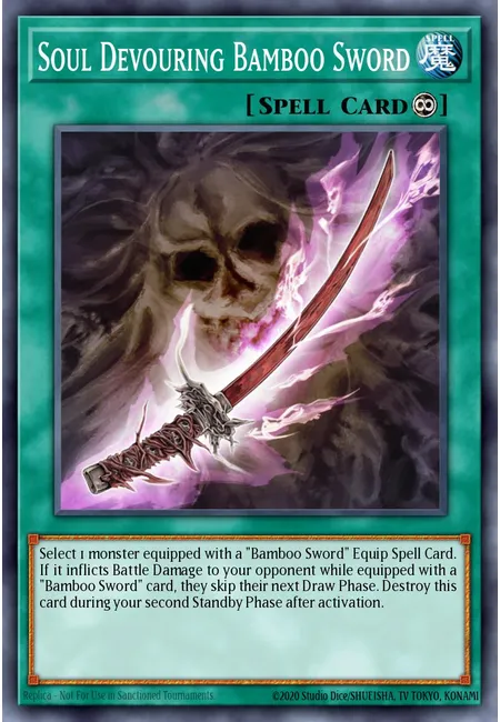 Espada de Bambú Devoradora de Almas