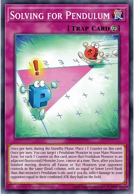 Solving for Pendulum · Blazing Dominion